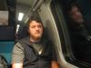 Nate on train